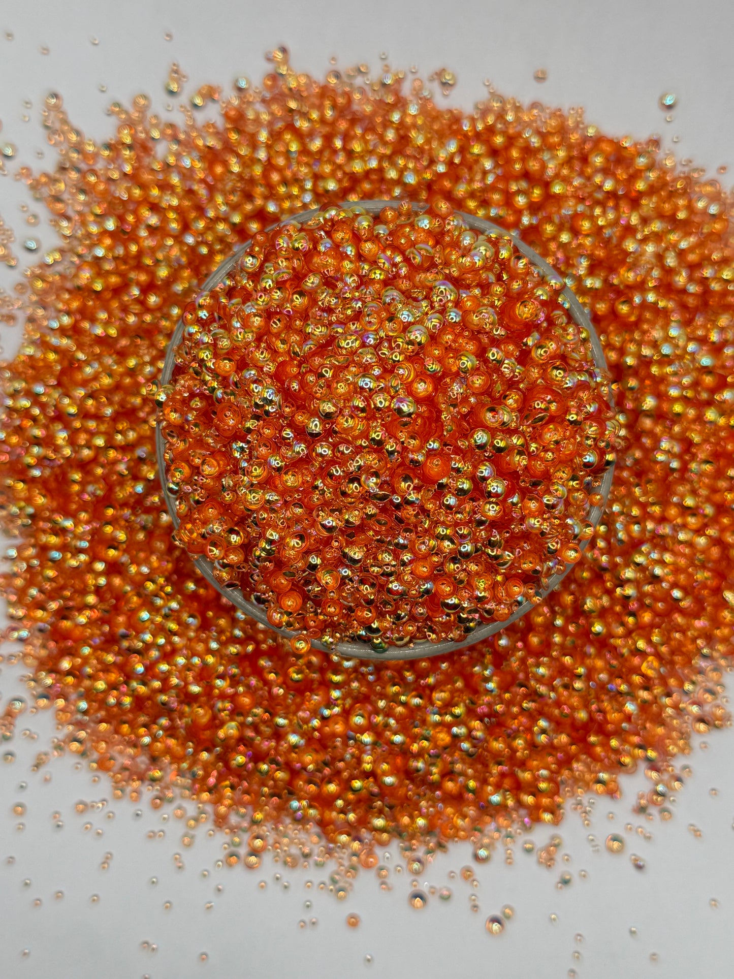 -Pumpkin Patch- Orange High Flash Pearl Glitter