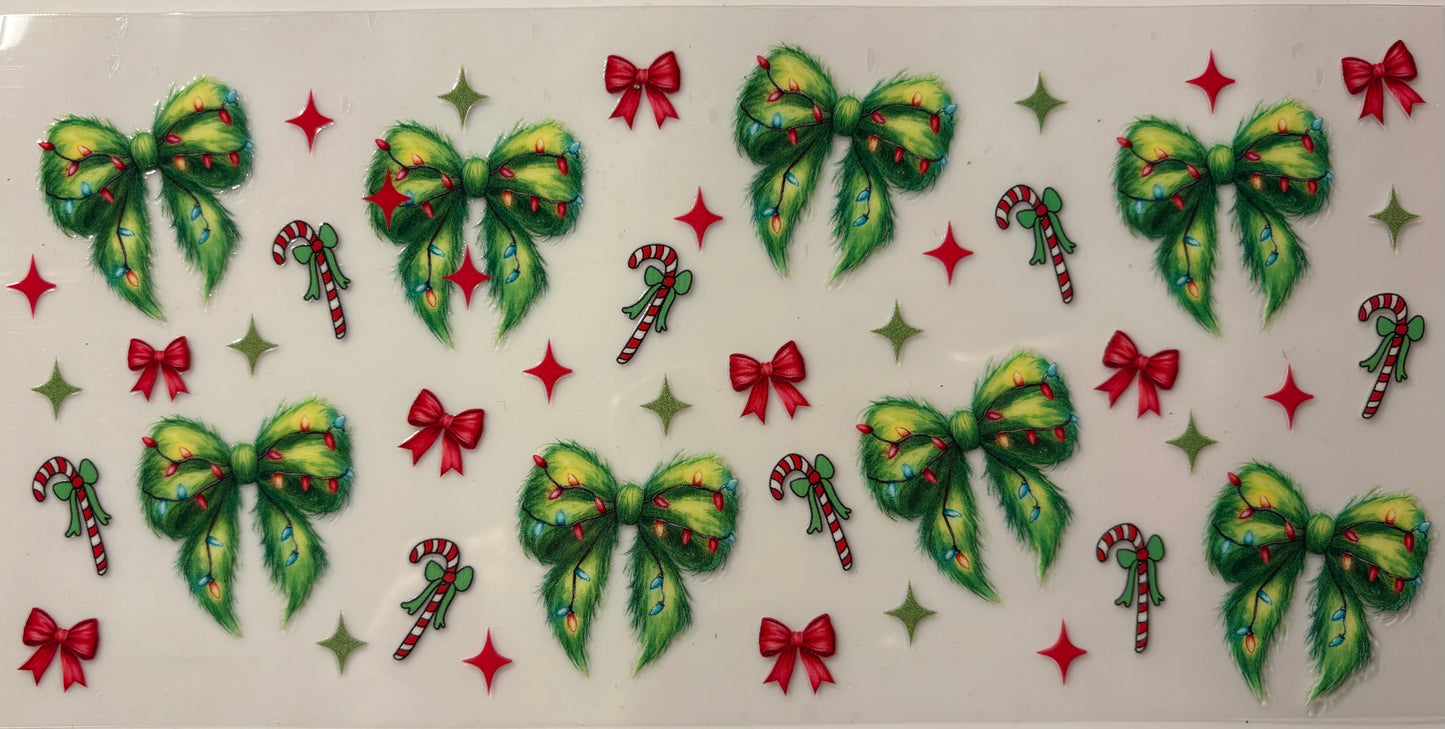 Grinch Bows and Trees