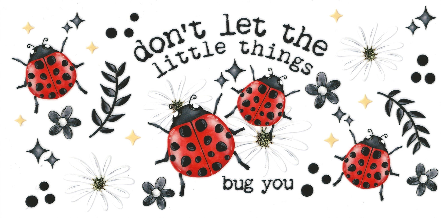 Don’t Let The Little Things Bug You