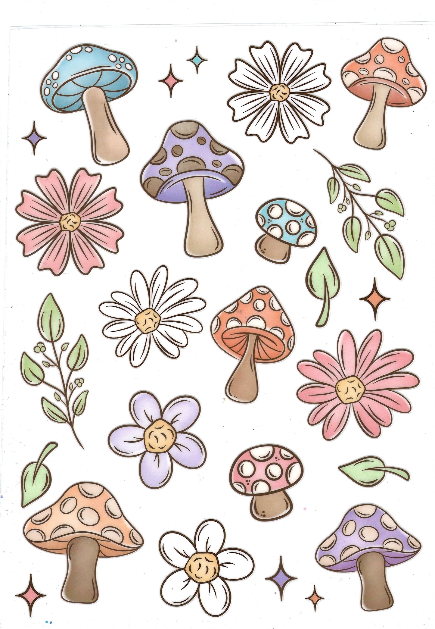 Mushies and Flowers
