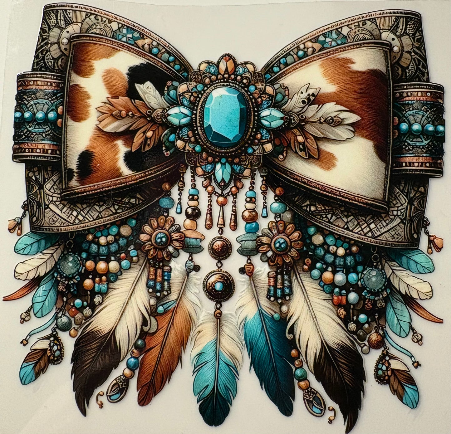 Western Bow, Turquoise