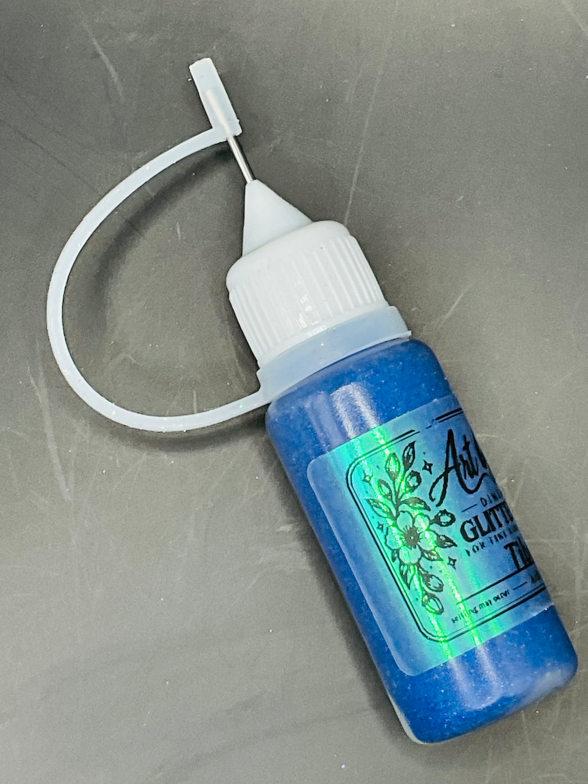 -Tiberius- Deep Blue Dimensional Glitter Paint