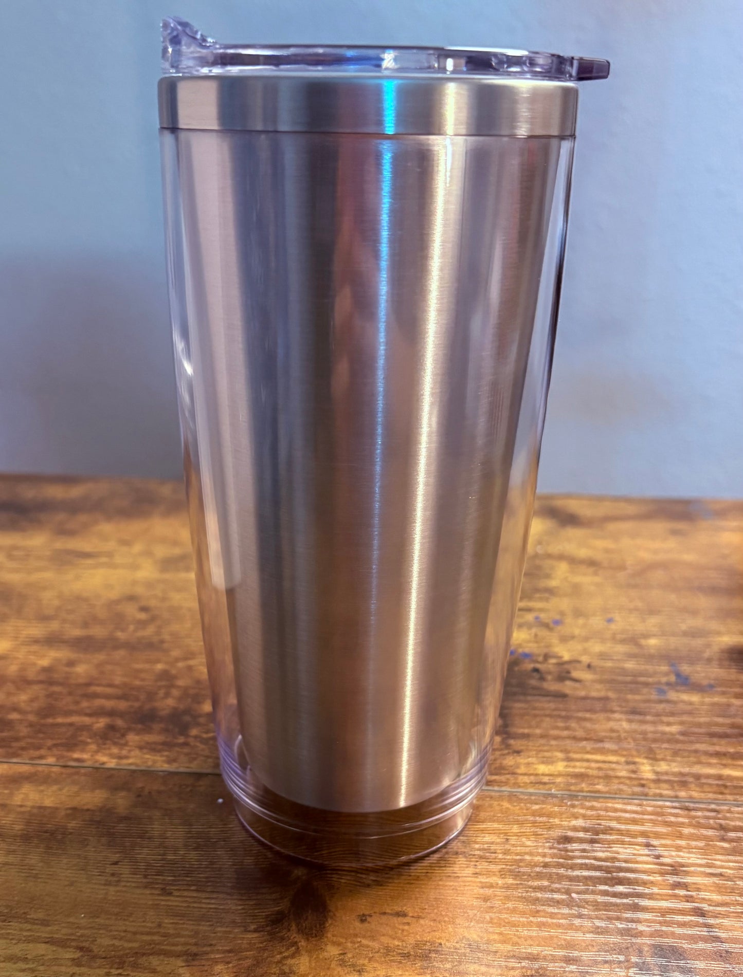 Polyacrylid Stanley inspired Snowglobe cup 20oz.