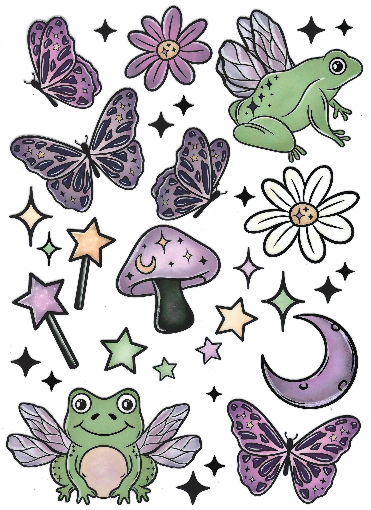 UVDTF Large Transfer Sheet (half)-NEW!