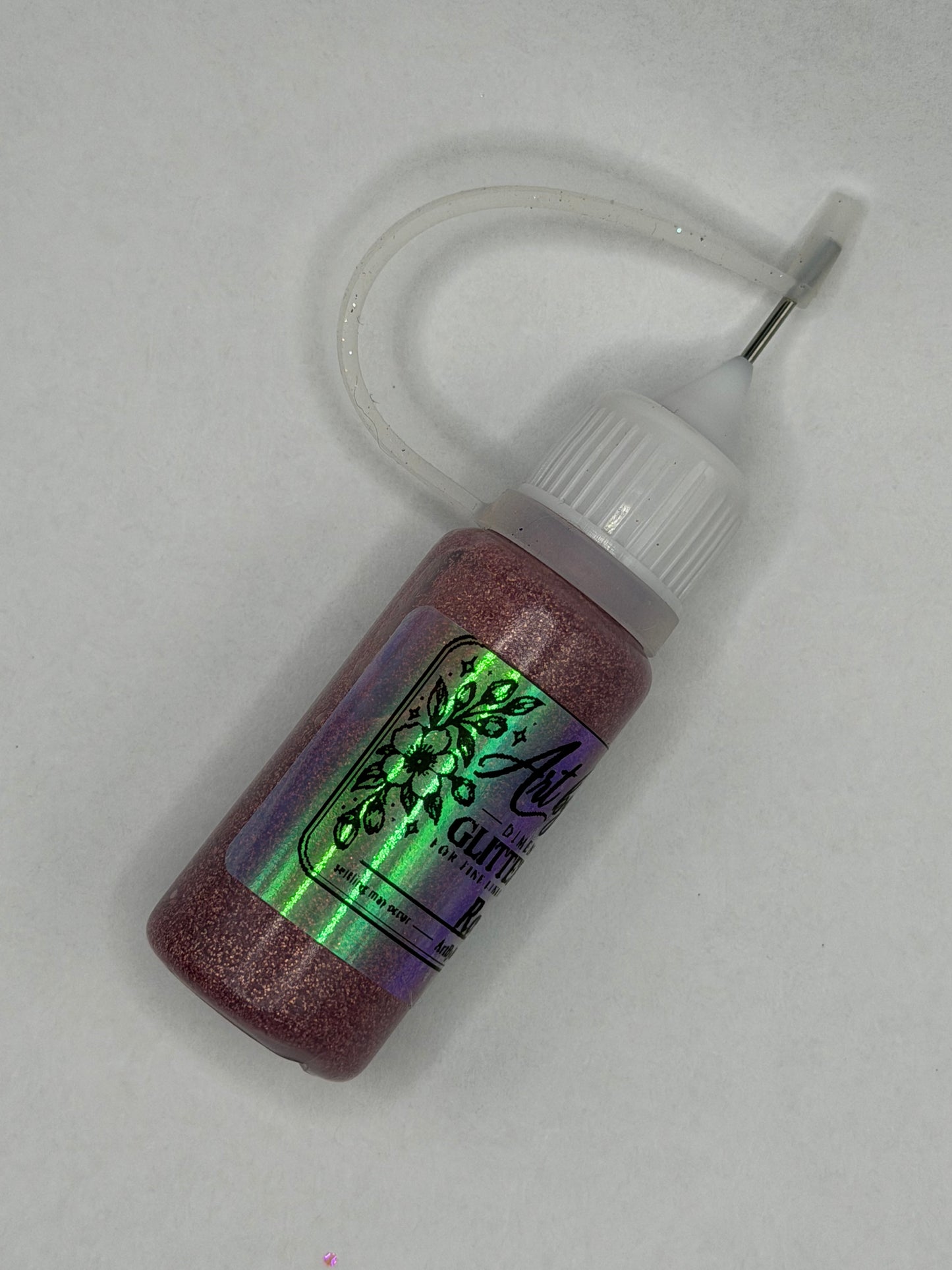 -Rosie- Rose Gold Dimensional Glitter Paint