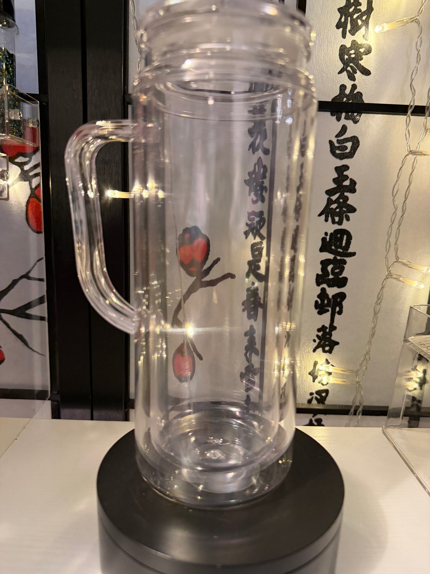 Custom 20 oz Handled Acrylic Snowglobe