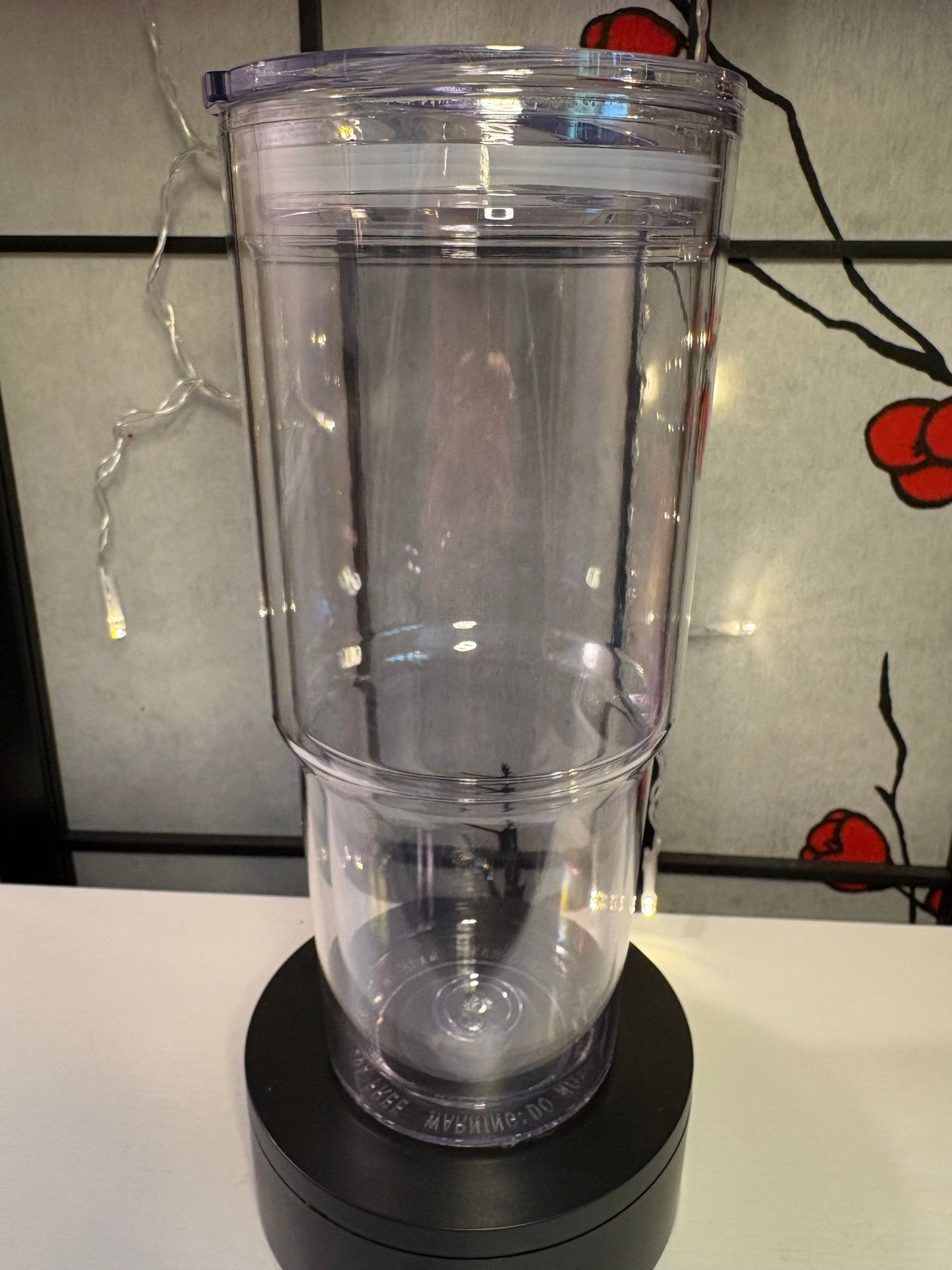 30oz Snowglobe Tumbler (no handle)