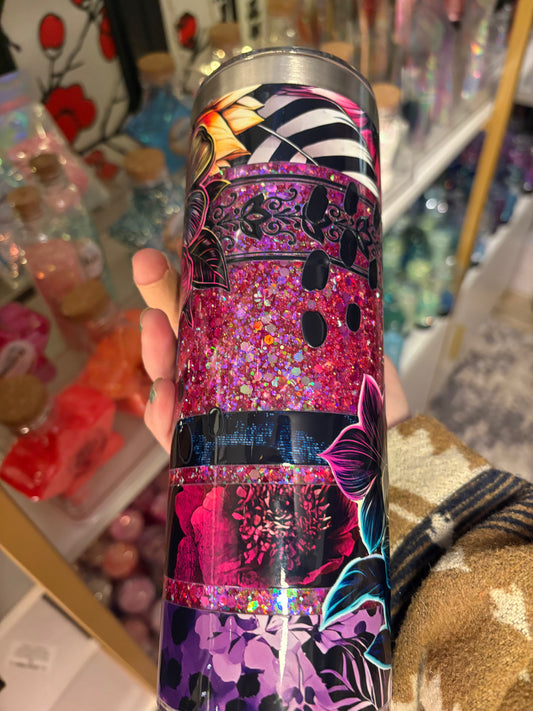 20oz Royal Flowers Custom “Resin Globe”.