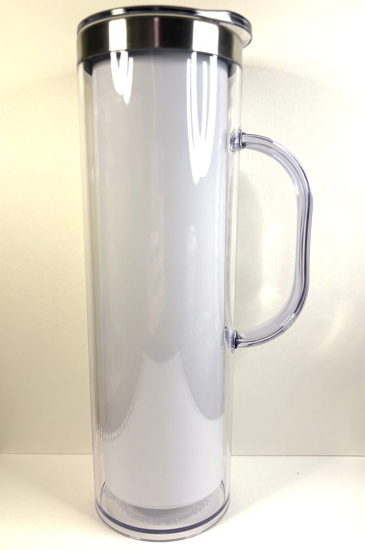 20 Oz Custom Stainless/ Acrylic Tumbler WITH Handle