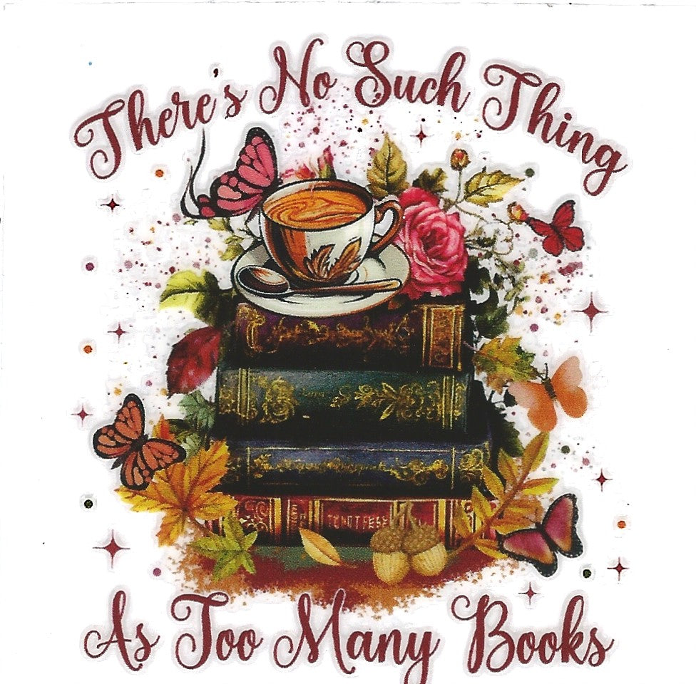 There’s no such thing as too any books! (can use up to 4)