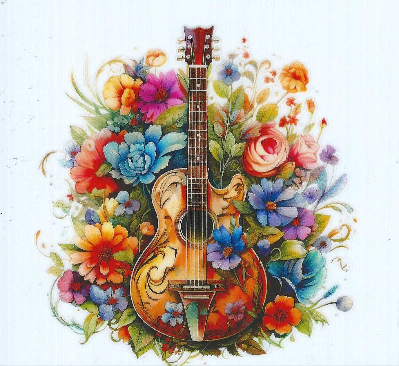 Guitar of the Floral things