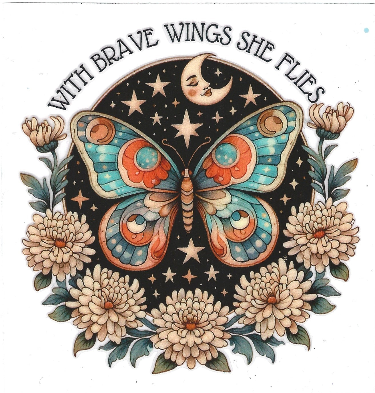 With Brave Wings She Flies 🥹