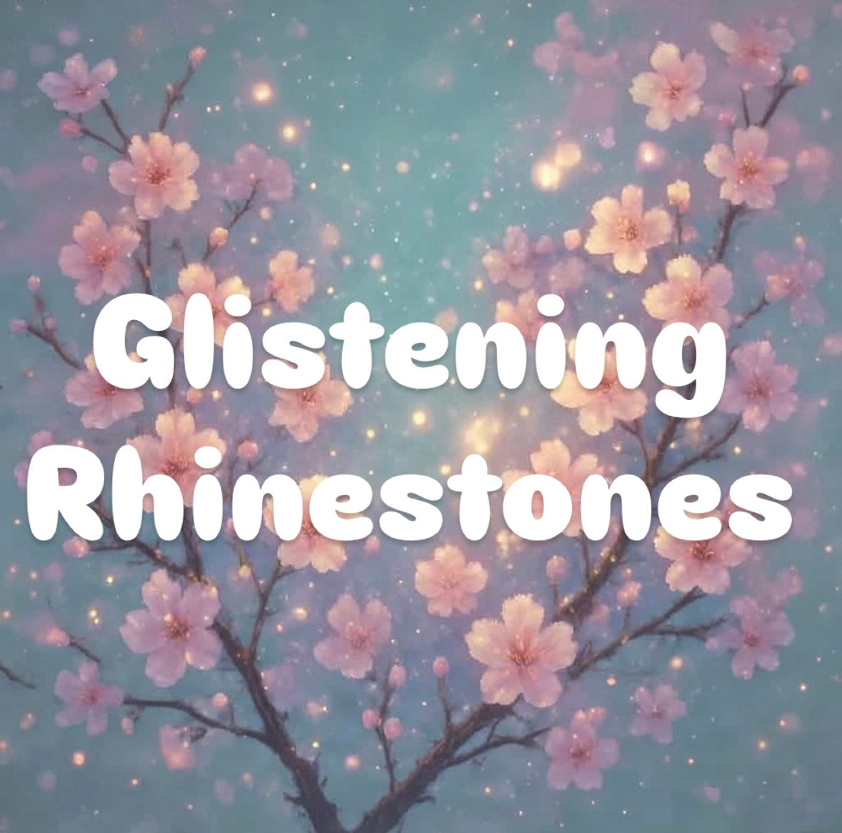 Glistening Rhinestones
