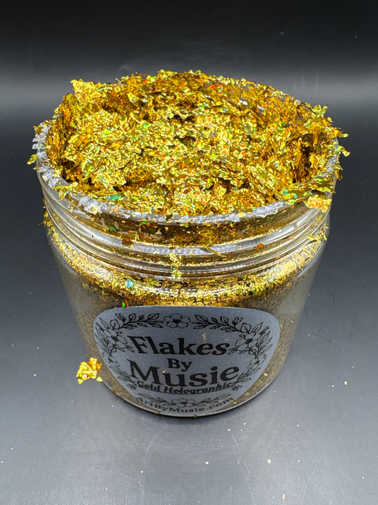 -You're Golden- Metallic Foil Flake Bundle, Arts and crafts