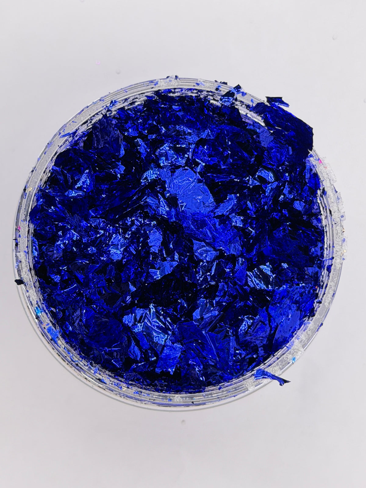 -Nocturna- Stunning Blue Metallic Foil Flakes