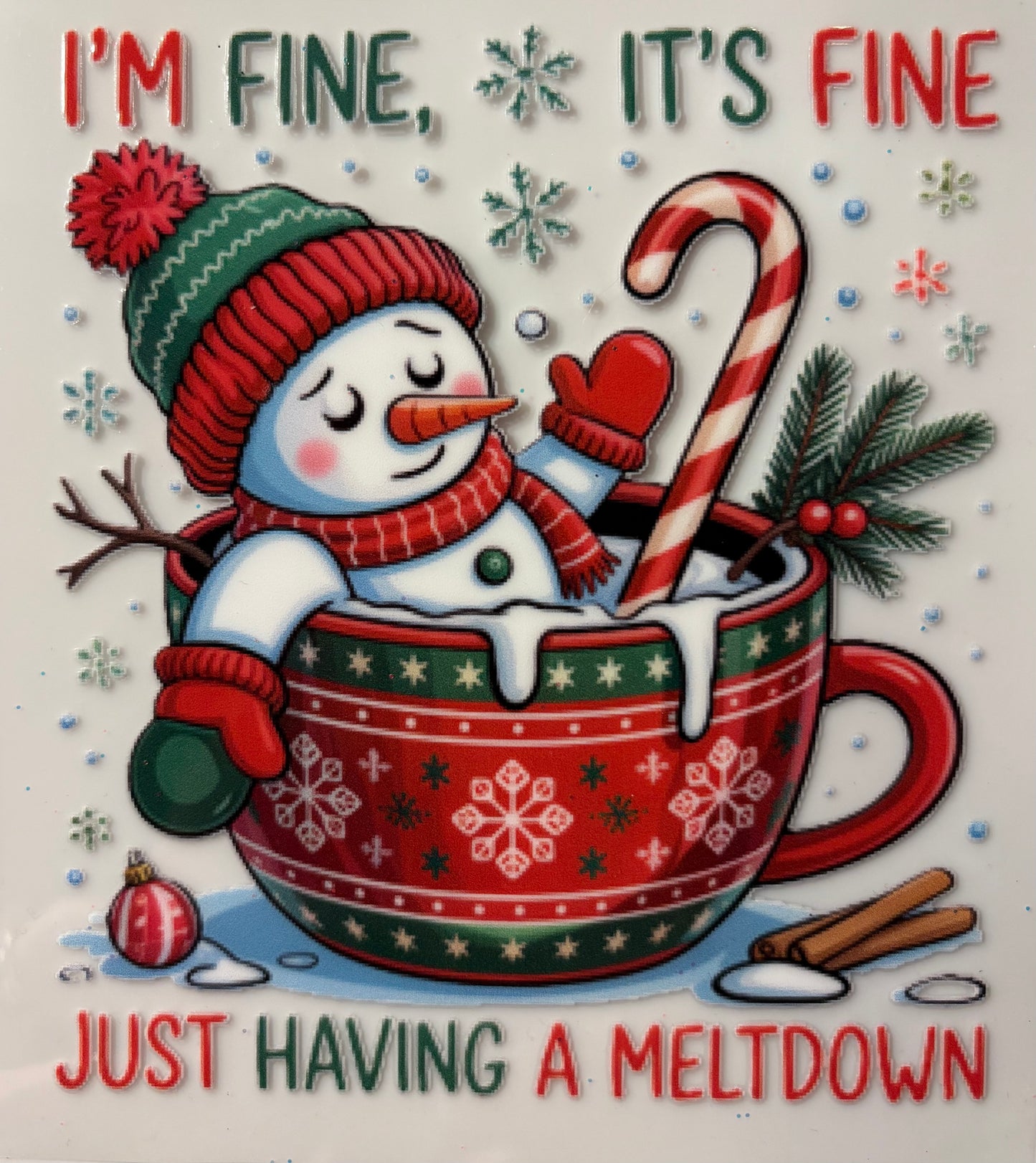 I’m Fine, Just having a melt down!