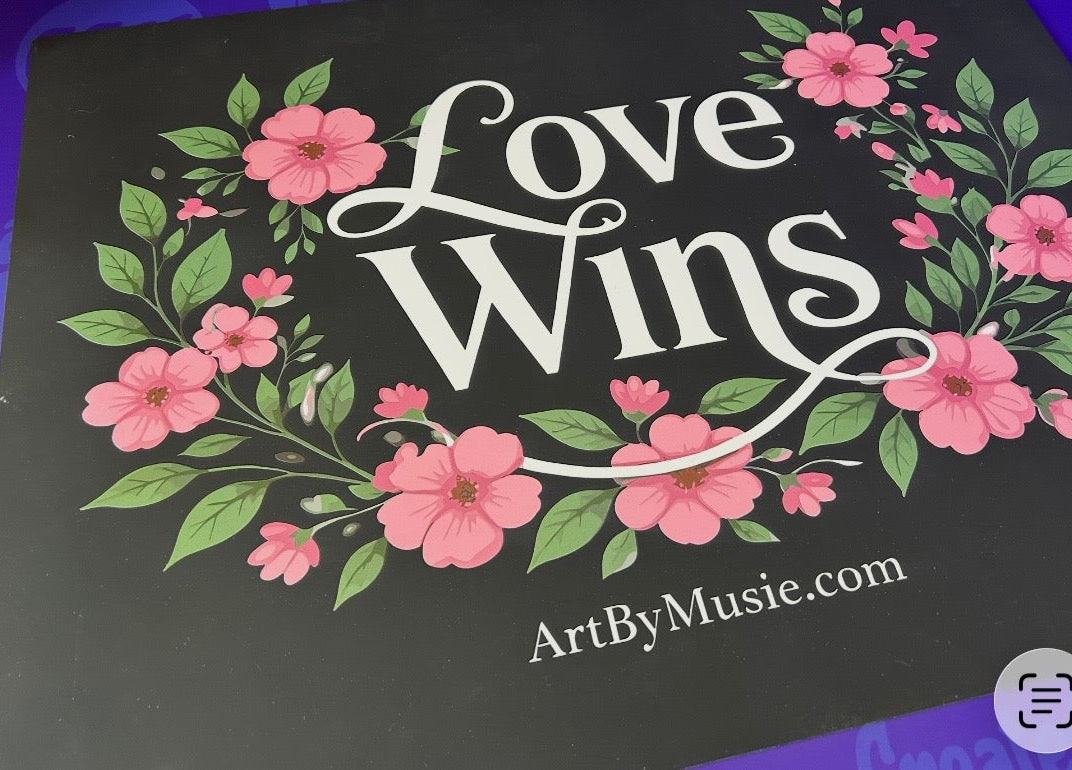 "Love Wins" Mats (THEY’RE HERE!!!!)