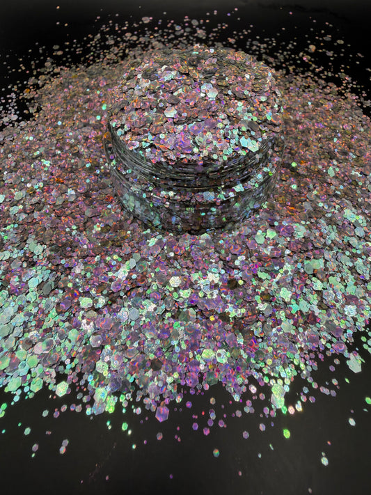 -Hypnotic- Cateye Color Shift Chunky Mix