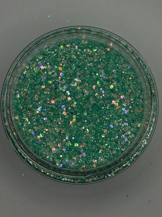 -Sirius- Supernova Glow Bedazzlers, Teal Green