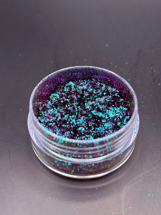 -Vixen- Purple/NavyBlue/Teal Colorshift Chameleon Pigment Pigment Flakes