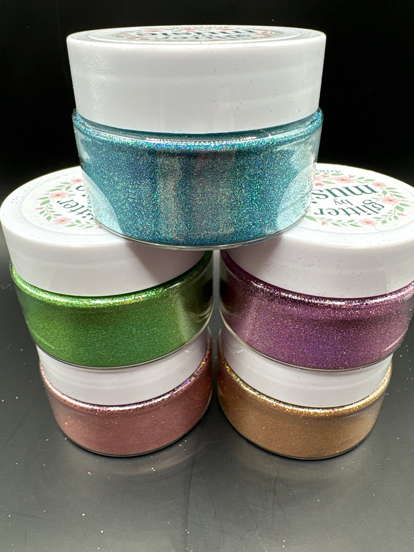 Luxe Diamond Glitter Powder Additive Bundle 1