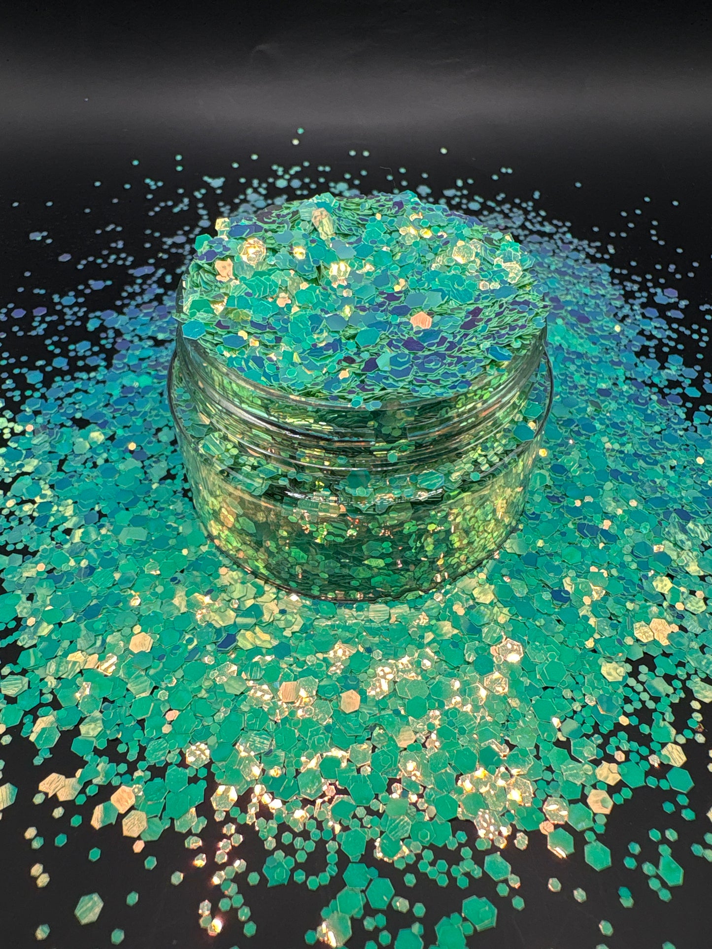 -Peridot- High Flash Chunky MixGlitter