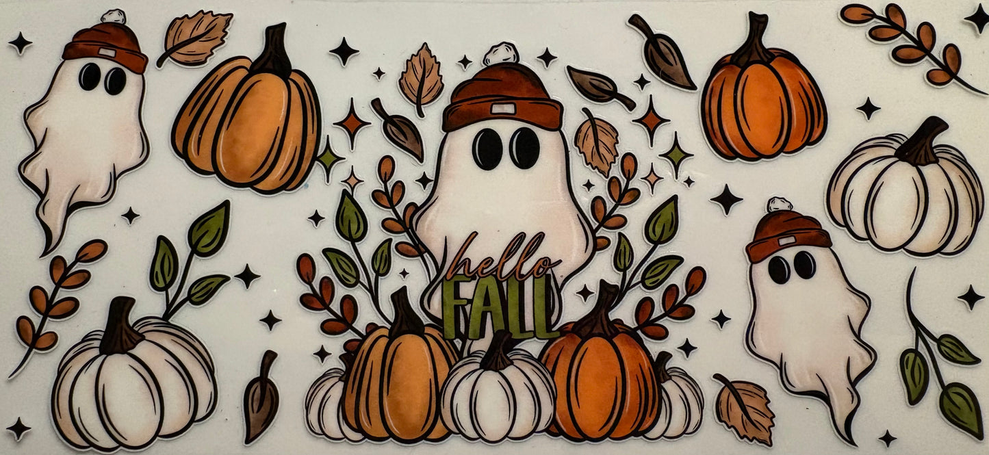 Beanie Ghost, Halloween, Hello Fall