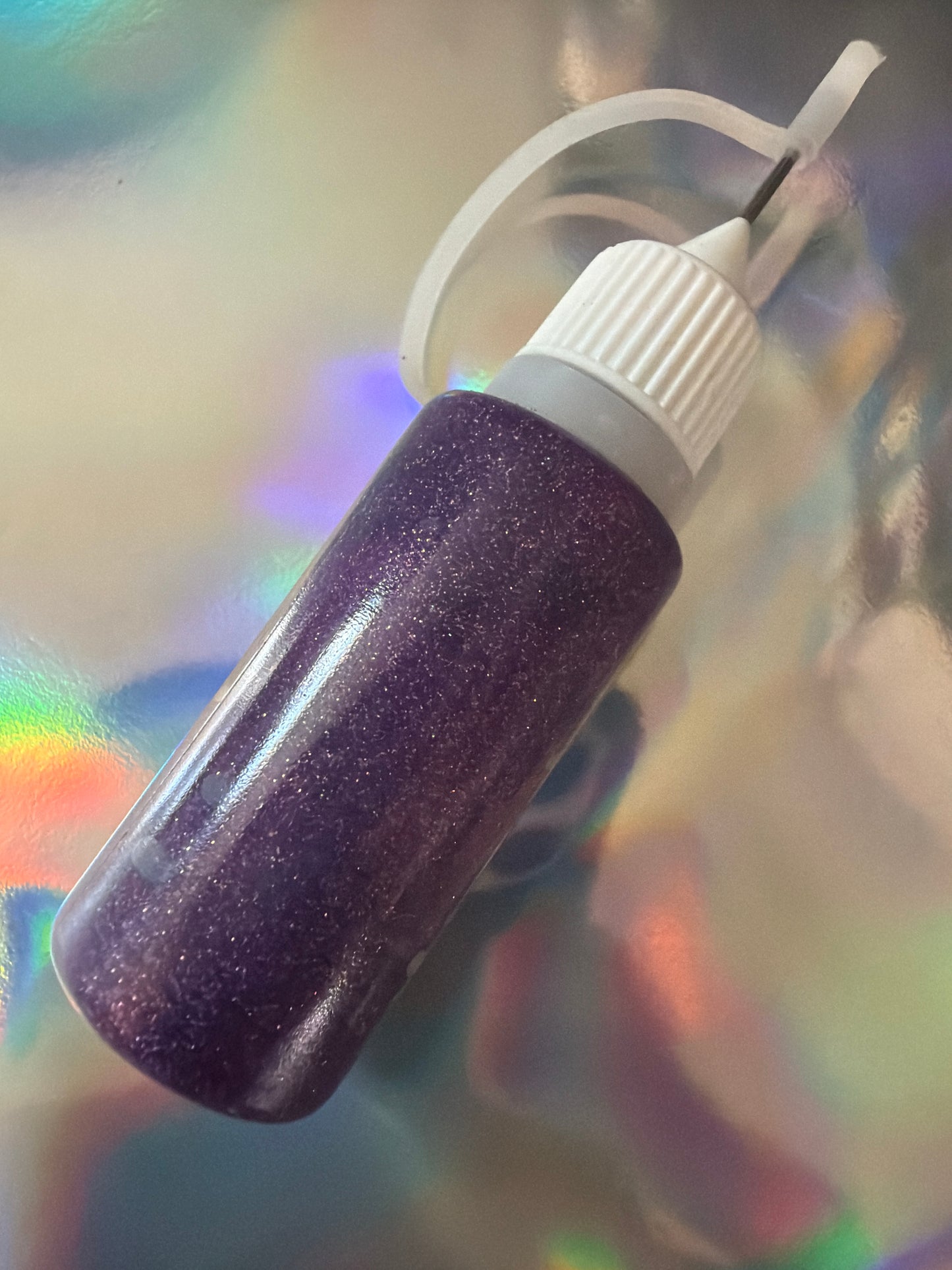 -Nebula- Dimensional Glitter Paint Deep Purple