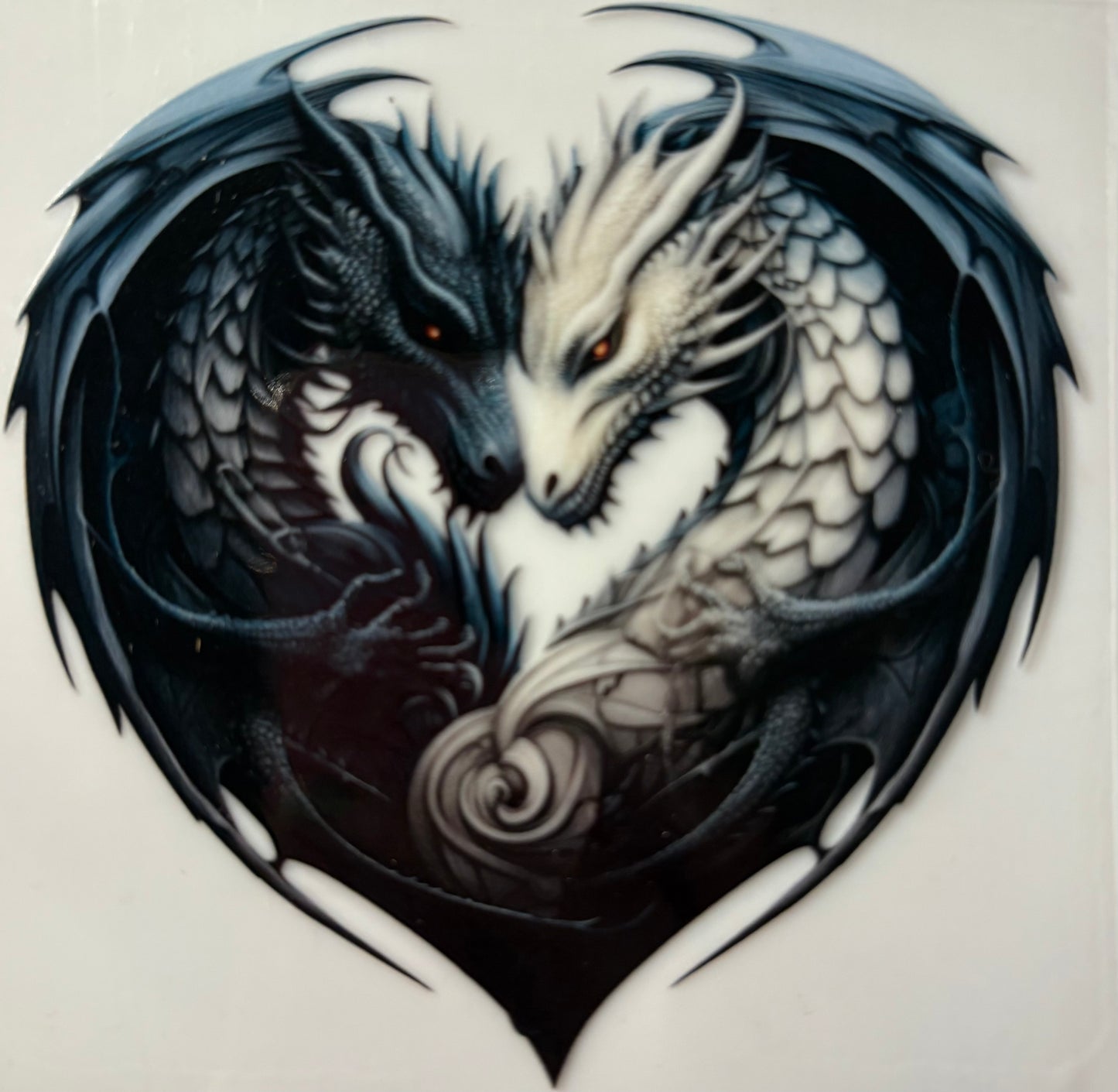 Black and White Dragon