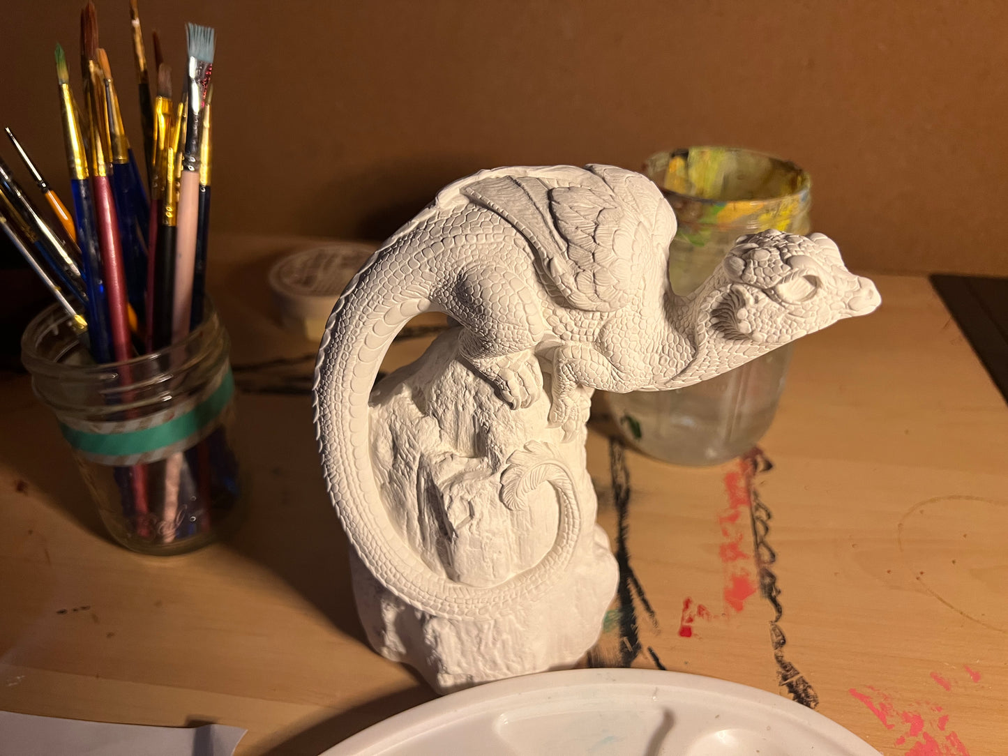 Rock Dragon Comission (you choose the color)