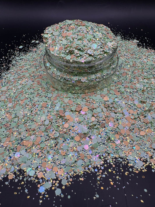 -Gentle Meadow- Custom Mixed Glitter