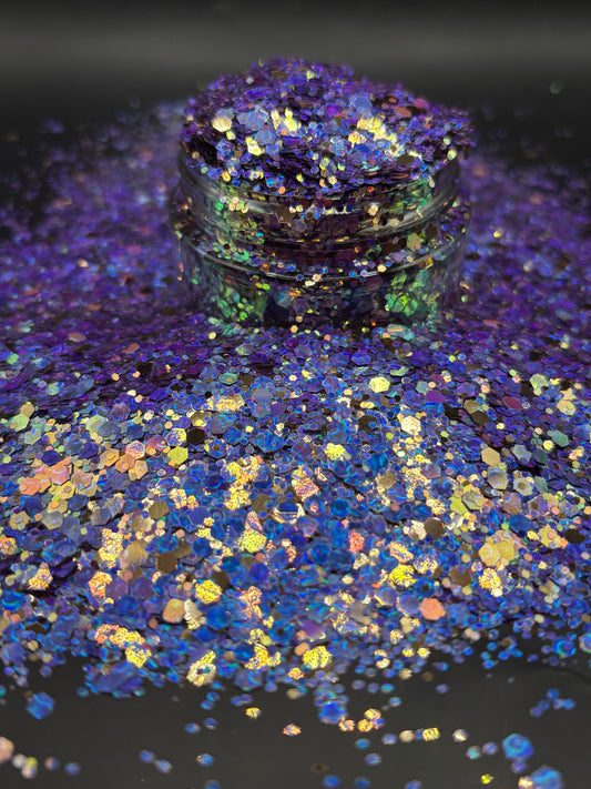 -Cosmic Stardust- Cateye Glitter