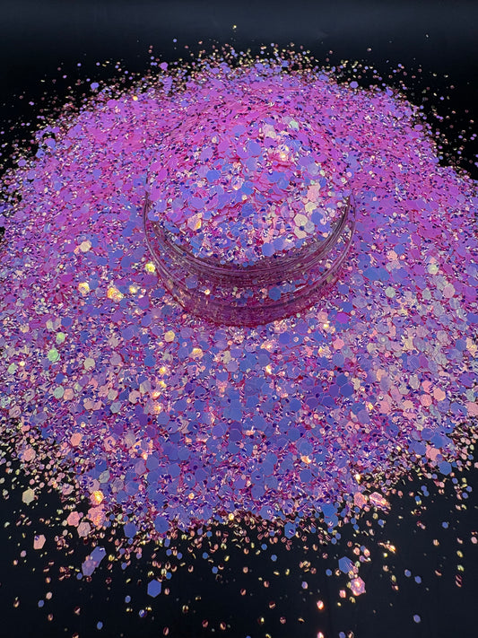 -Never Settle- Custom Mixed Glitter
