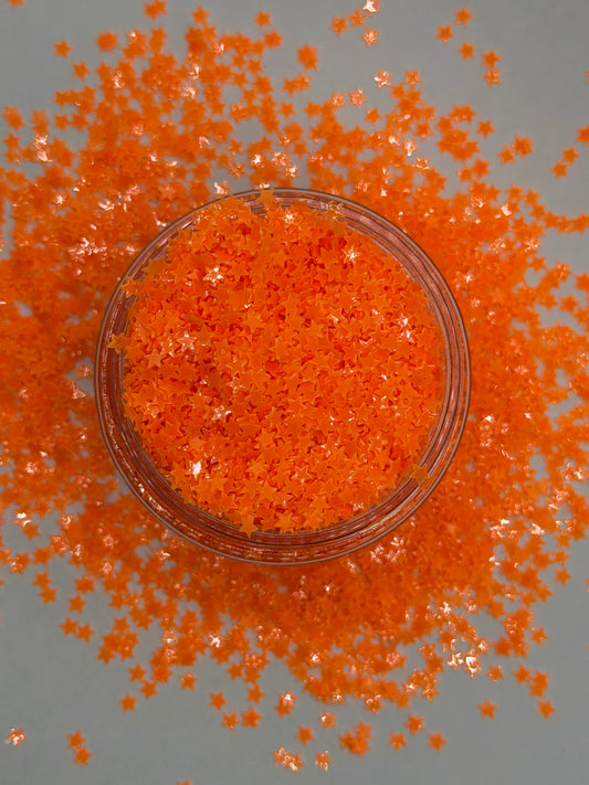 -Orange Glow Stars-