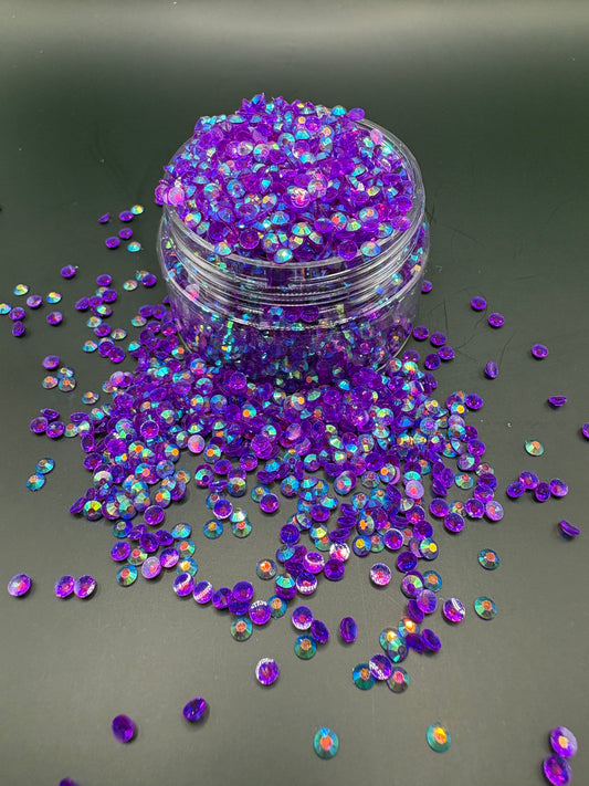Malificent, 2.5mm Flatback Jelly Rhinestone Additive