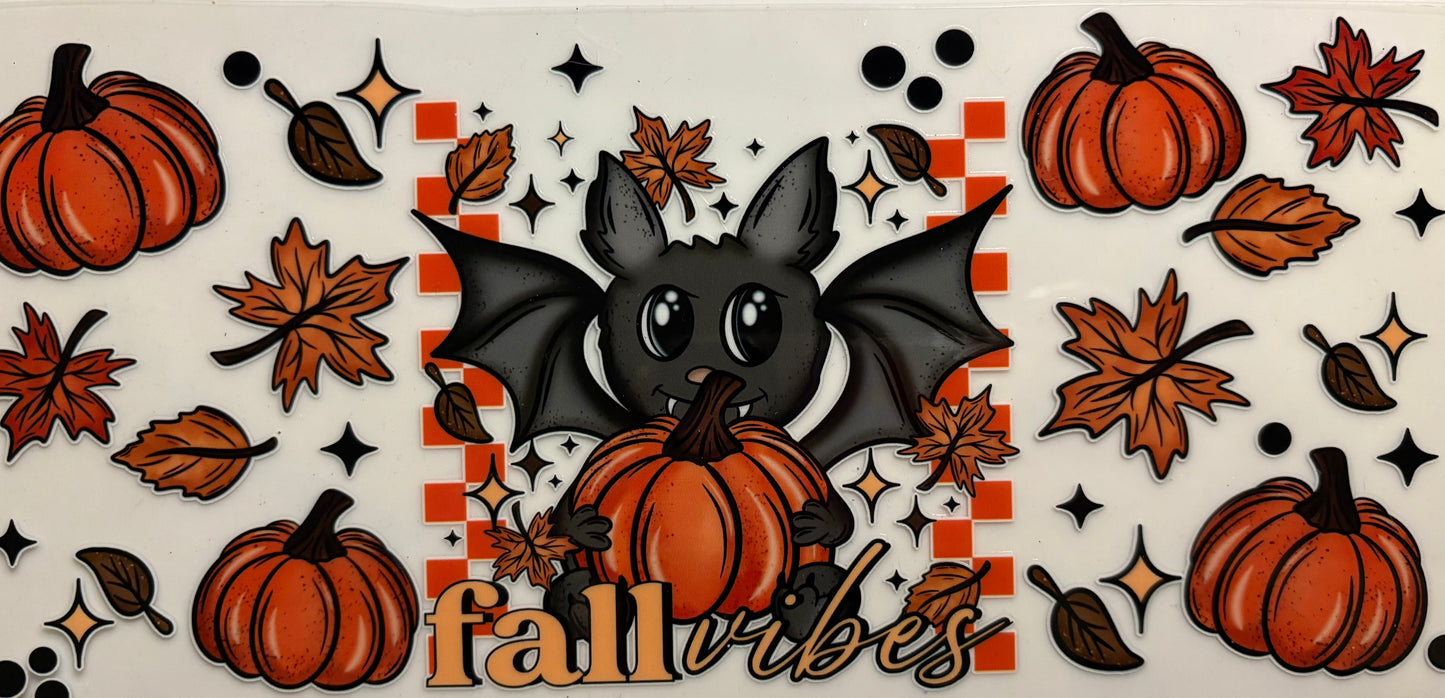 Fall Vibes/ Bat, Halloween