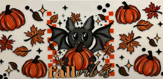 Fall Vibes/ Bat, Halloween