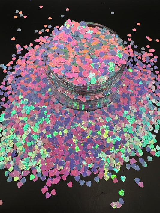 -Pastel Hearts- High Flash Mix