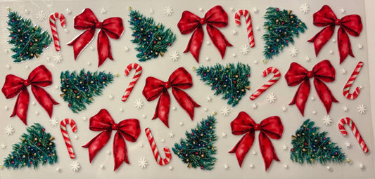 Christmas Bows and Trees