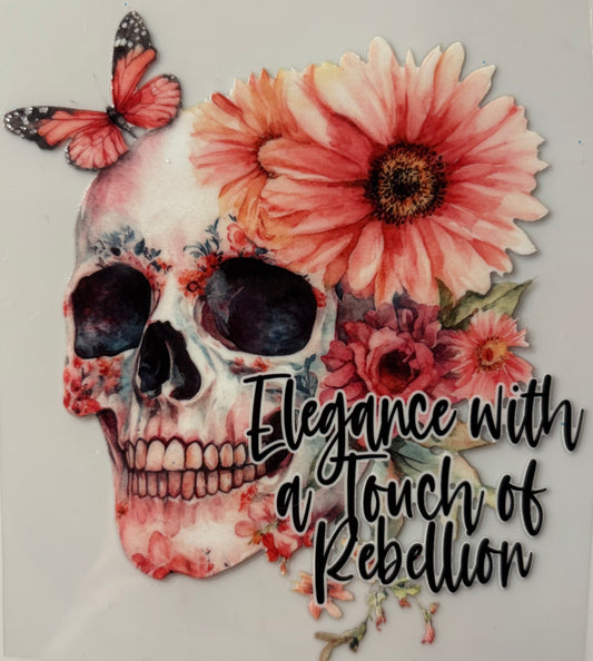 Elegance with a Touch of Rebellion