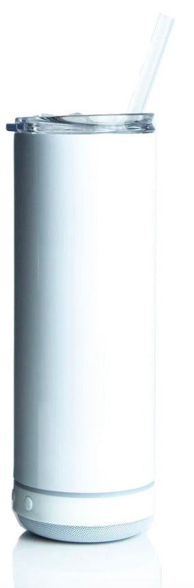 20oz Speaker Tumbler White