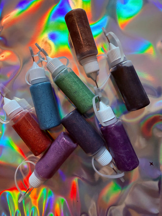 Dimensional Glitter Paint Buy-All 8 of Drop Paints Bundle (Discounted)