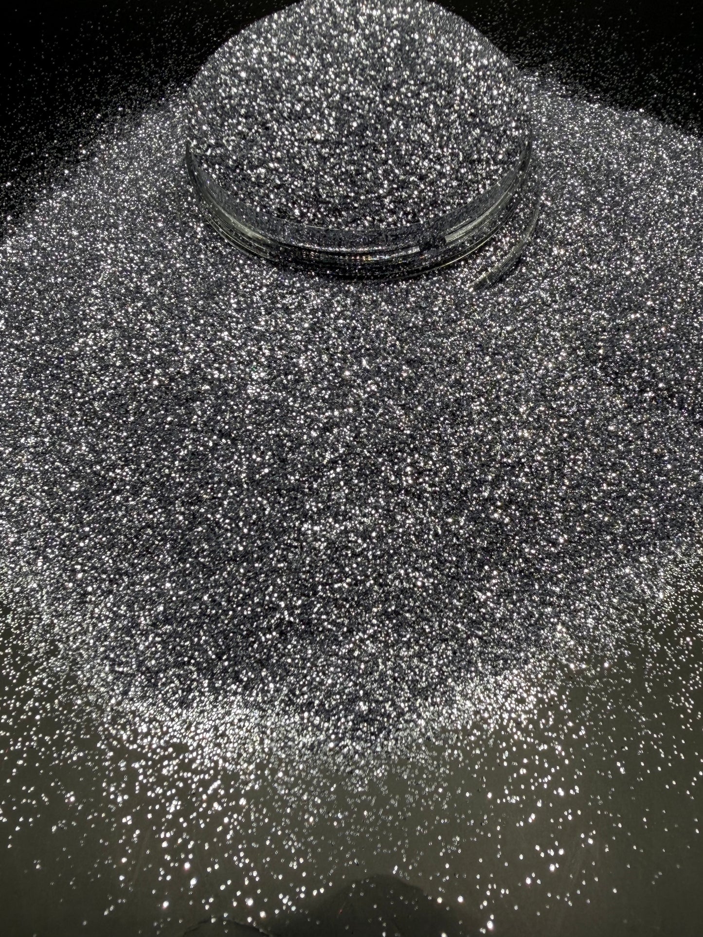 -Silvertongue- Cool Silver Fine Metallic Glitter