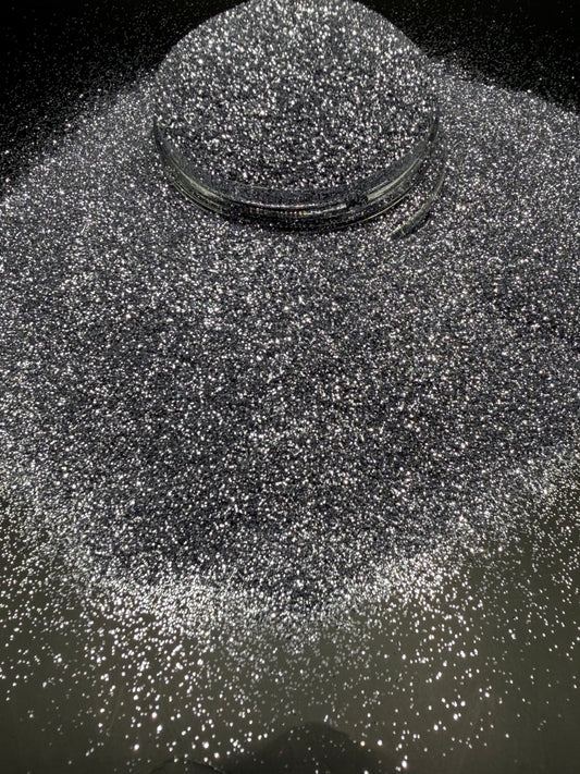 -Silvertongue- Cool Silver Fine Metallic Glitter