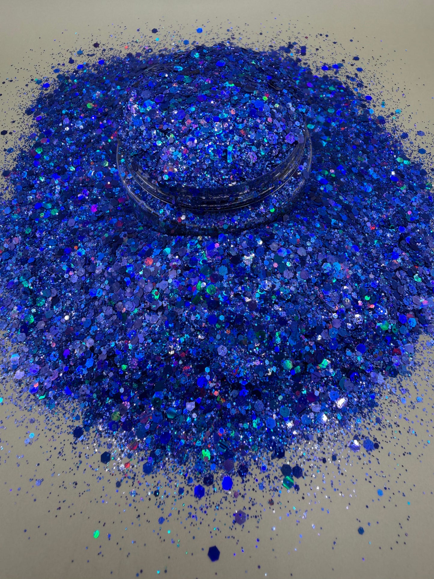 -Strange Tides - Deep Blue Mirage Holo Glitter