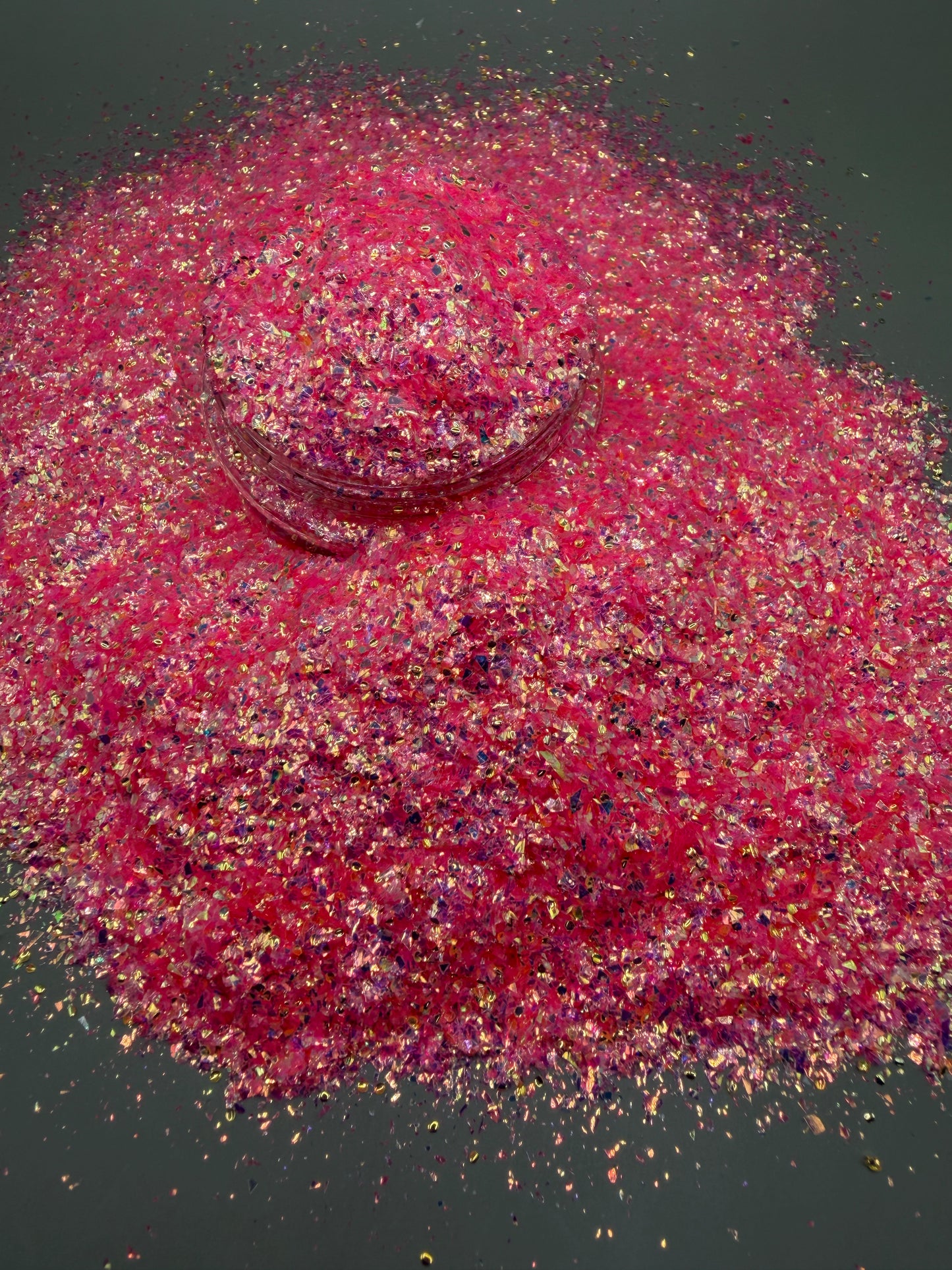 -Peach Blossom - Limited Custom Flake Glittef