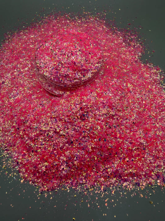 -Peach Blossom - Limited Custom Flake Glittef