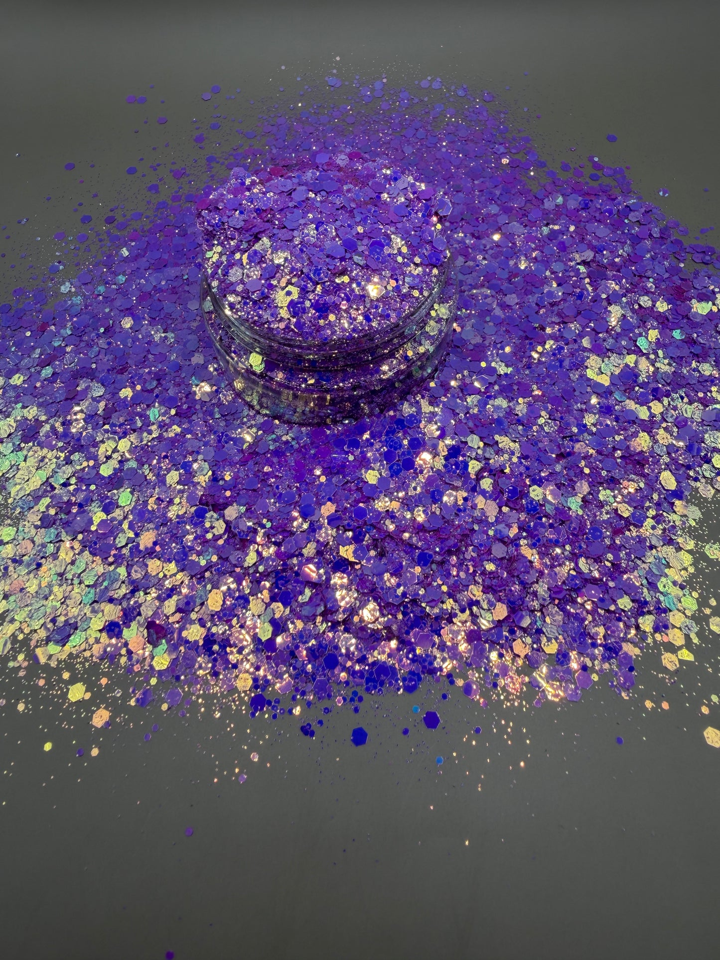 -Mia & Me - High Flash Purple Gold Glitter