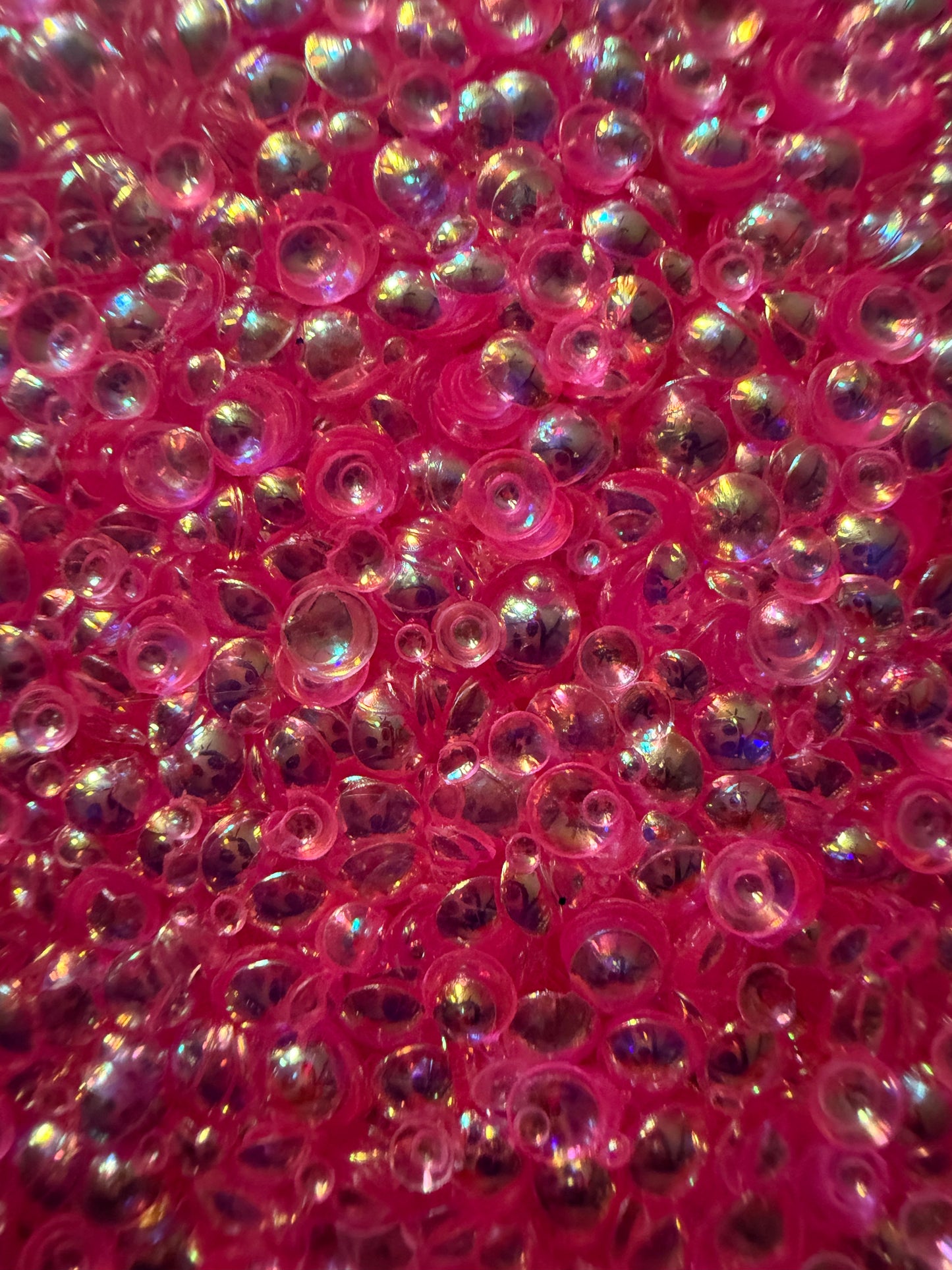 -Hot Pink- Pearl Glitter