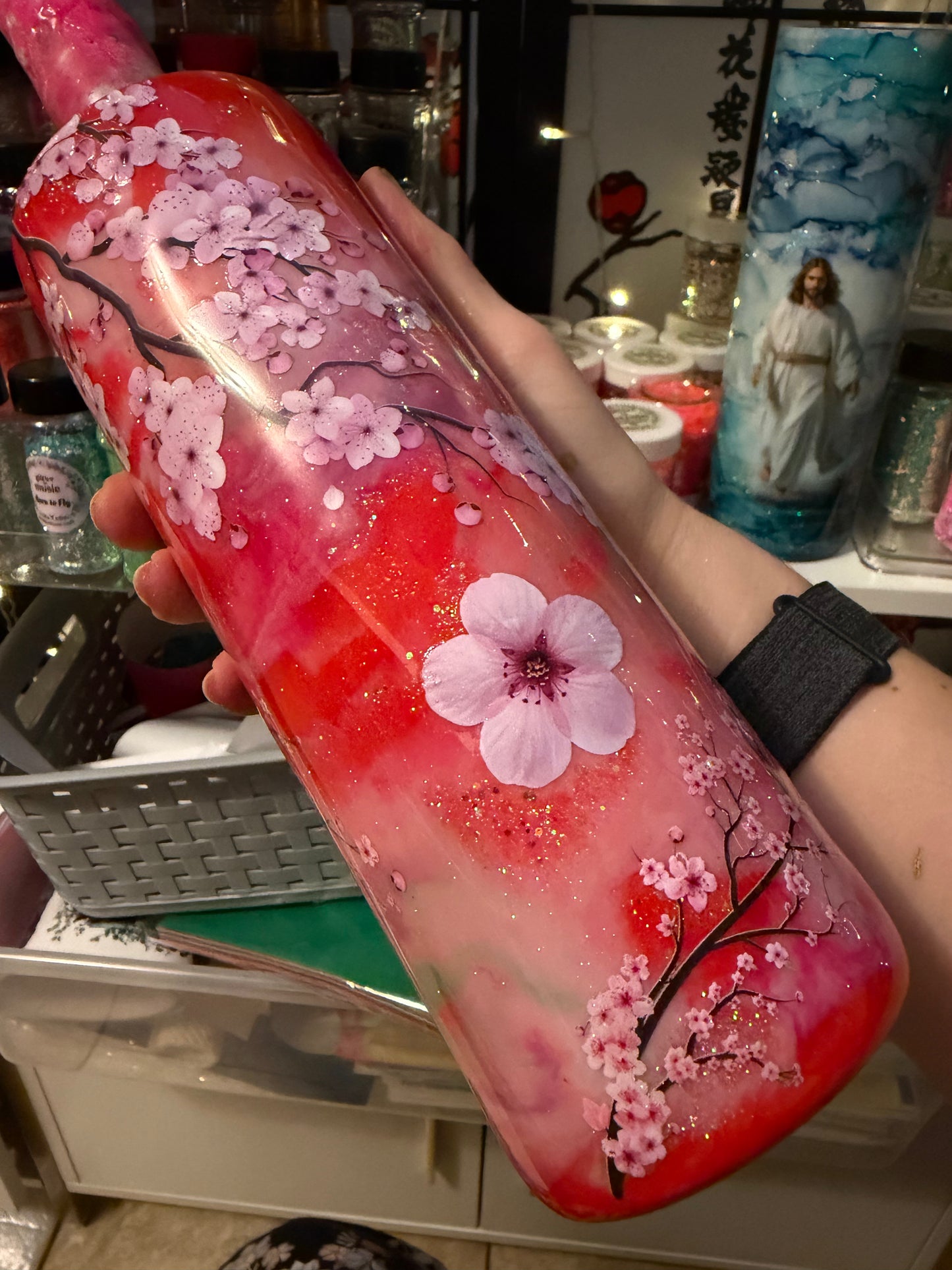 Cherry Blossom Cup, Swirls and Daydreams